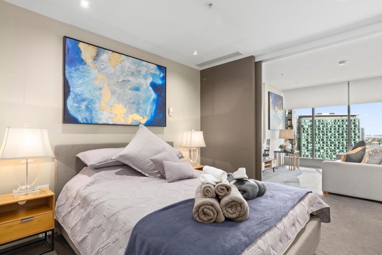 Sophisticated Designer Condo W River & City Views Melbourne City Exterior foto