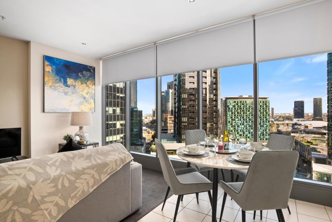 Sophisticated Designer Condo W River & City Views Melbourne City Exterior foto